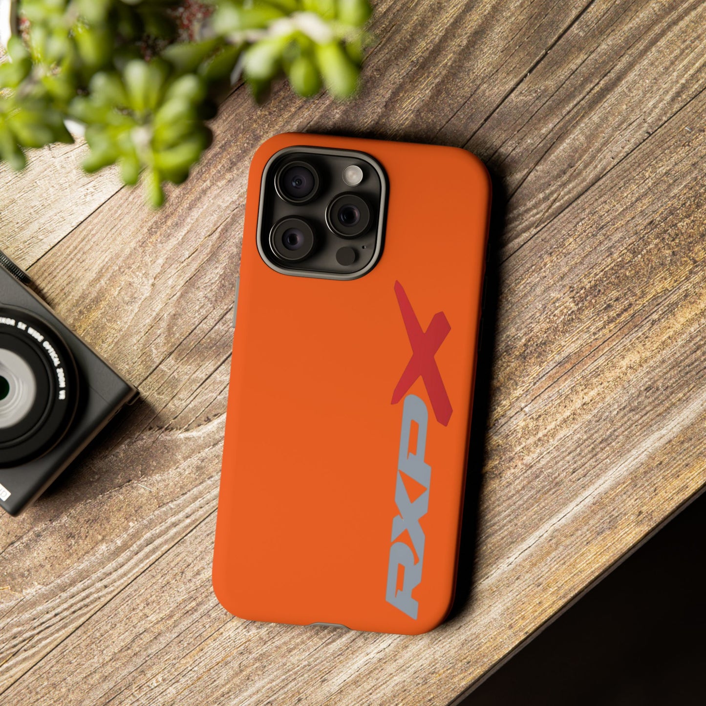 RXPX Tough Phone Case Protective Cover - iPhone Samsung Google Pixel - Orange