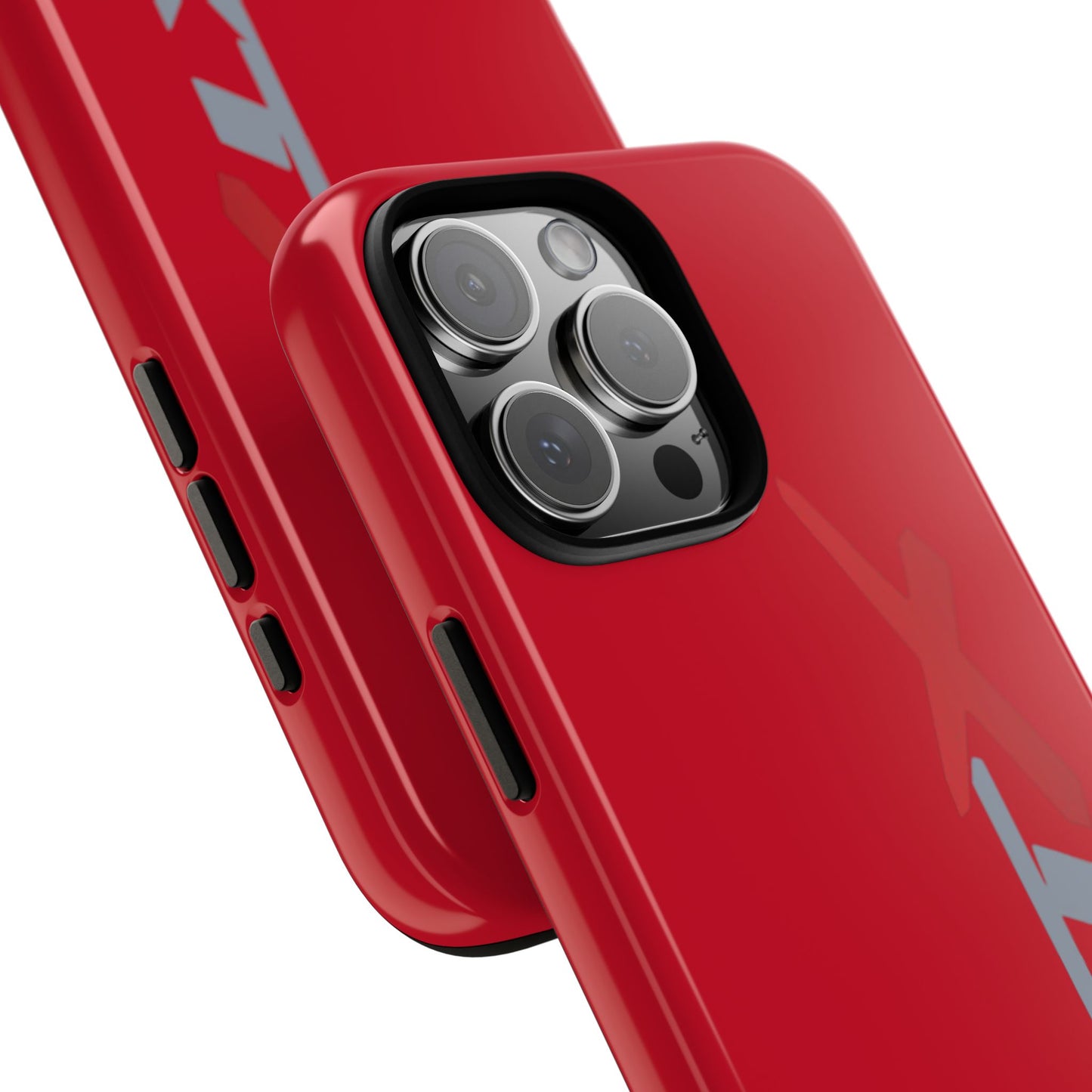 RXTX Tough Phone Case Protective Cover - iPhone Samsung Google Pixel Red