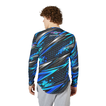 Lake Norman PWC Club Performance UV Long Sleeve Shirt Blue