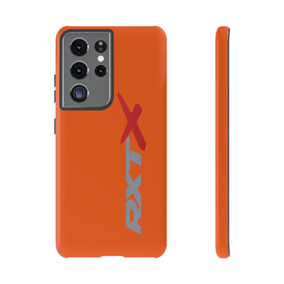 RXTX Tough Phone Case Protective Cover - iPhone Samsung Google Pixel Orange