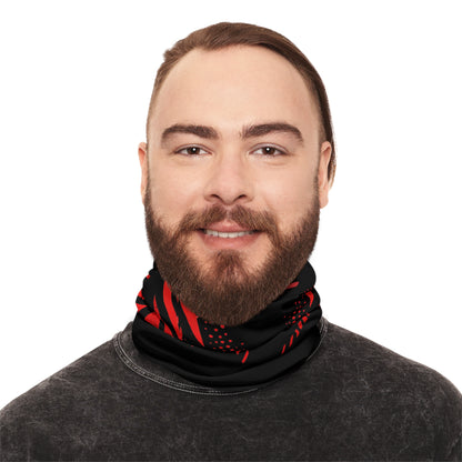 SeaDoo RXTX Racing Neck Gaiter — Red & Black Midweight Face Shield Mask