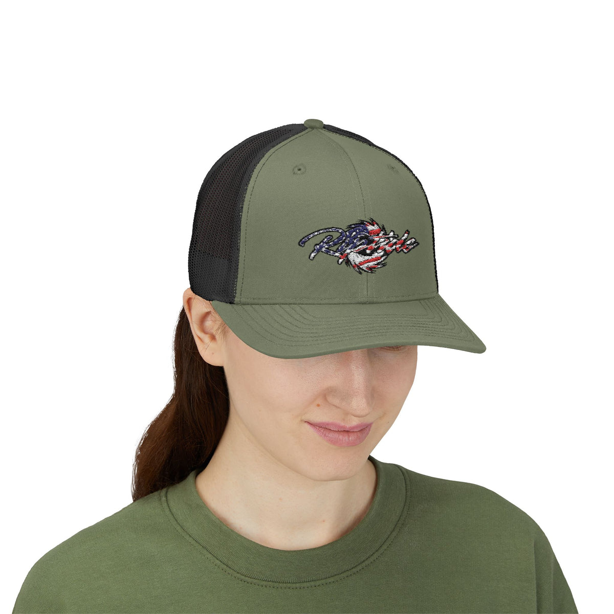 Riptide USA 250 Trucker Cap - American Flag Snapback Hat