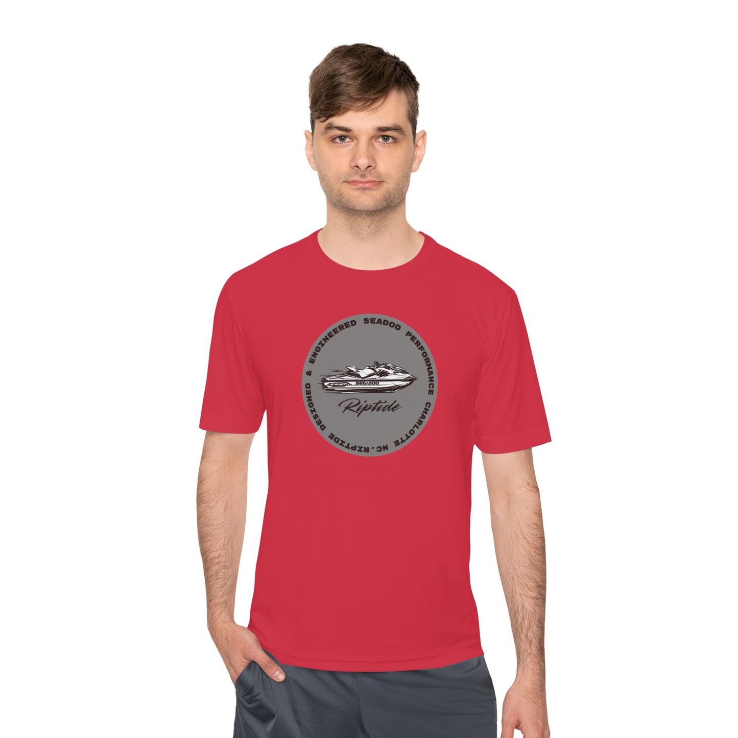 Riptide Engineered Performance Dri Fit Tee — Moisture‑Wicking Athletic Shirt