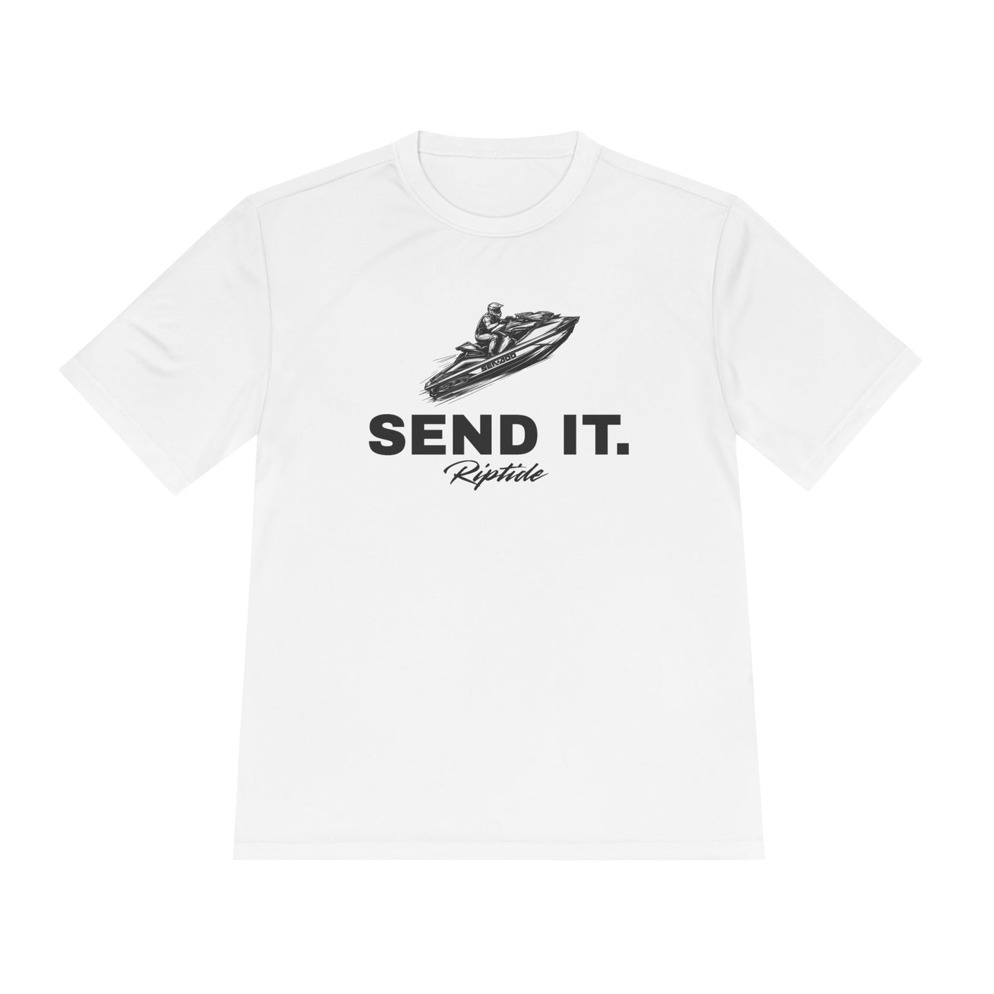 Riptide Send It Performance Dri Fit Tee — Moisture‑Wicking Athletic Shirt