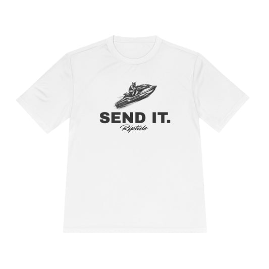 Riptide Send It Performance Dri Fit Tee — Moisture‑Wicking Athletic Shirt