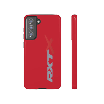 RXTX Tough Phone Case Protective Cover - iPhone Samsung Google Pixel Red