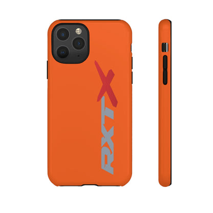 RXTX Tough Phone Case Protective Cover - iPhone Samsung Google Pixel Orange