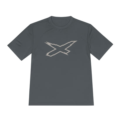Riptide X-Team Performance Dri Fit Tee — Moisture‑Wicking Athletic Shirt Steel Plate