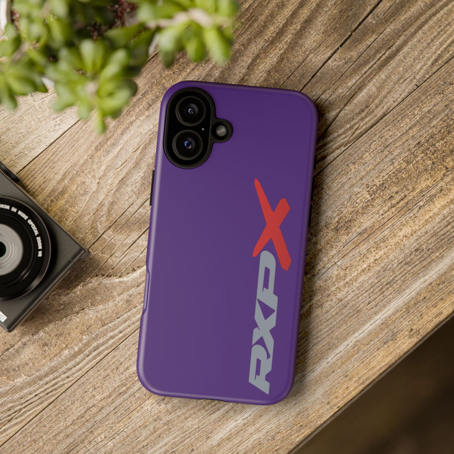 RXPX Tough Phone Case Protective Cover - iPhone Samsung Google Pixel - Purple