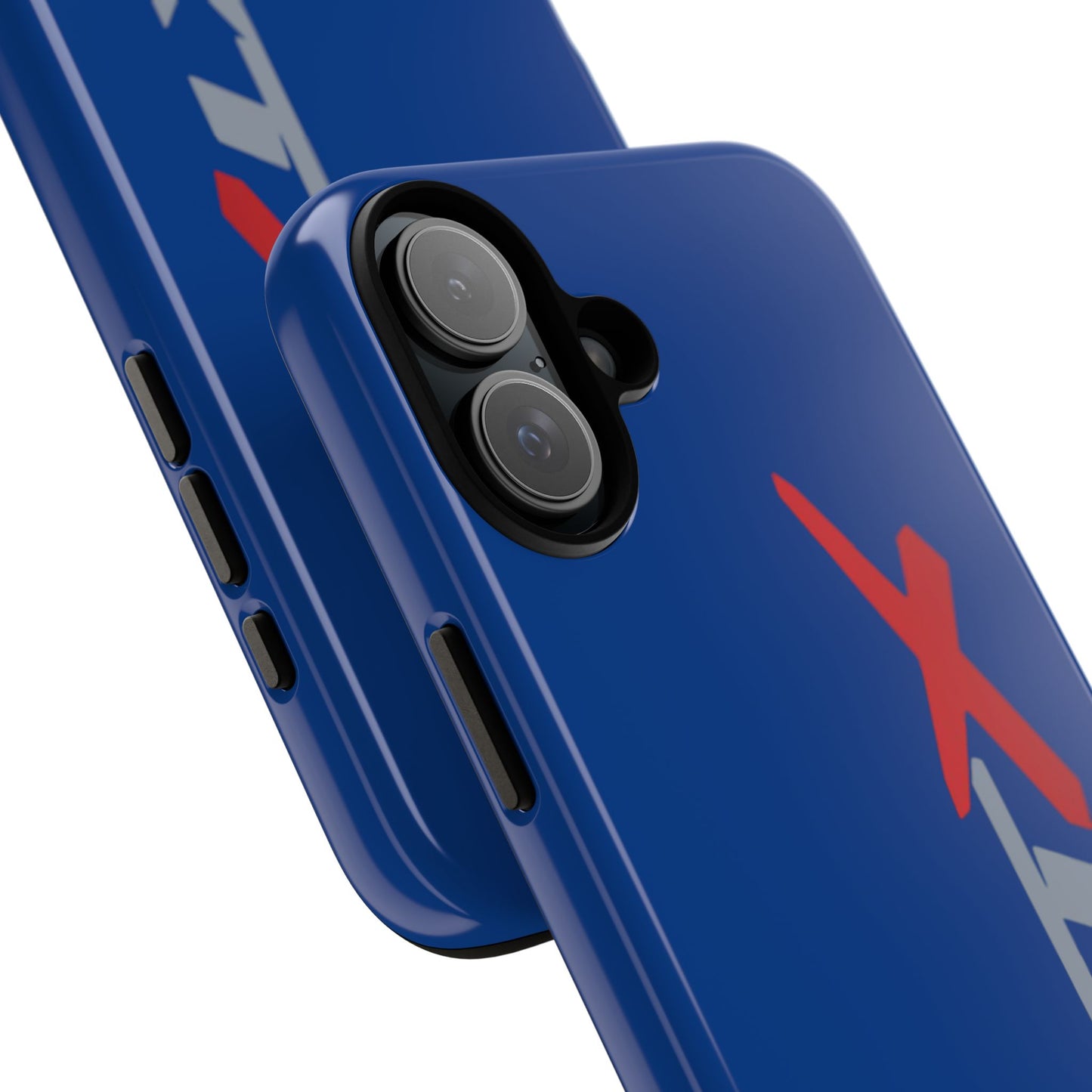 RXTX Tough Phone Case Protective Cover - iPhone Samsung Google Pixel Dark Blue