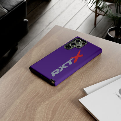 RXTX Tough Phone Case Protective Cover - iPhone Samsung Google Pixel Purple