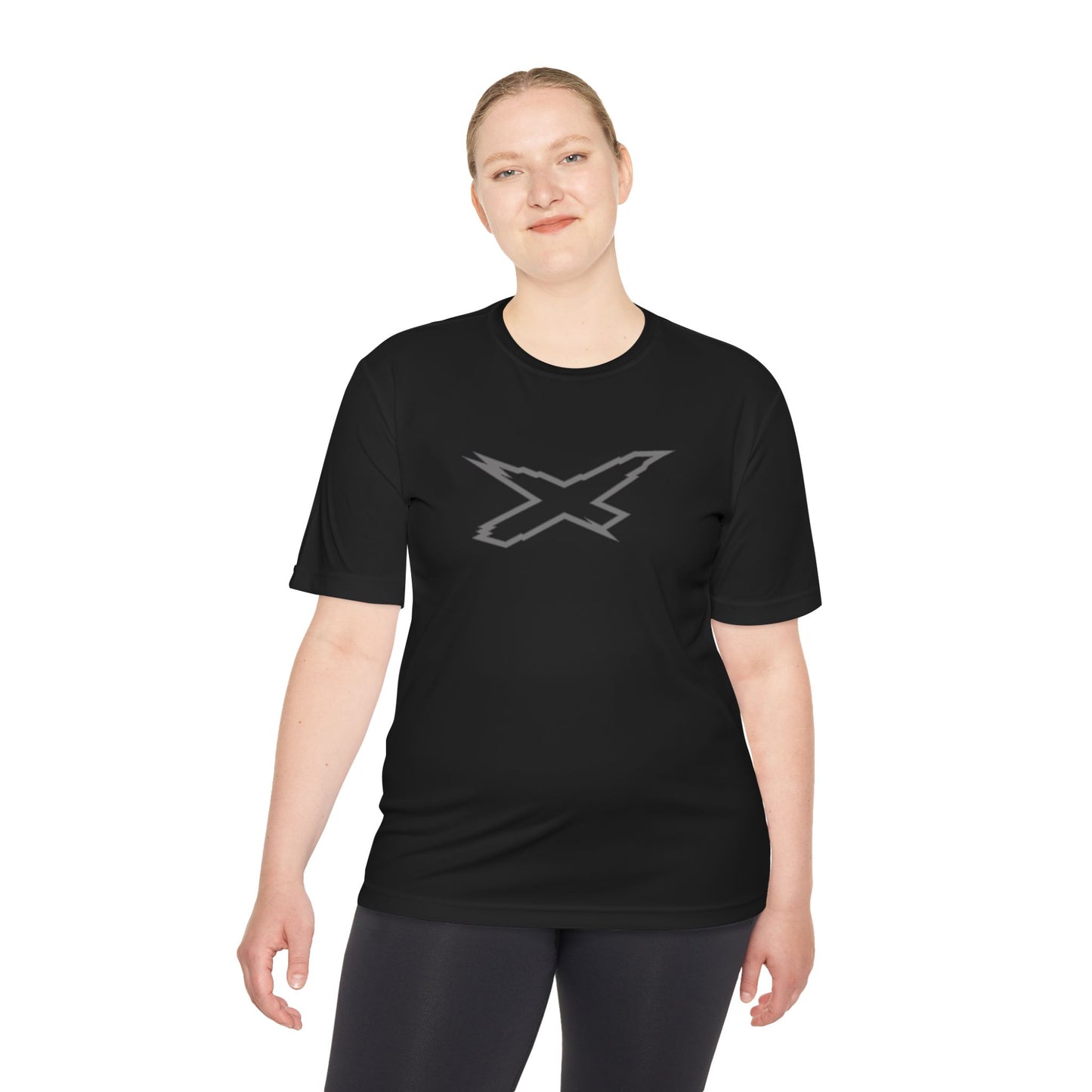 X-Team Performance Dri Fit Tee — Moisture‑Wicking Athletic Shirt Steel Plate