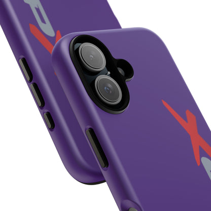 RXPX Tough Phone Case Protective Cover - iPhone Samsung Google Pixel - Purple