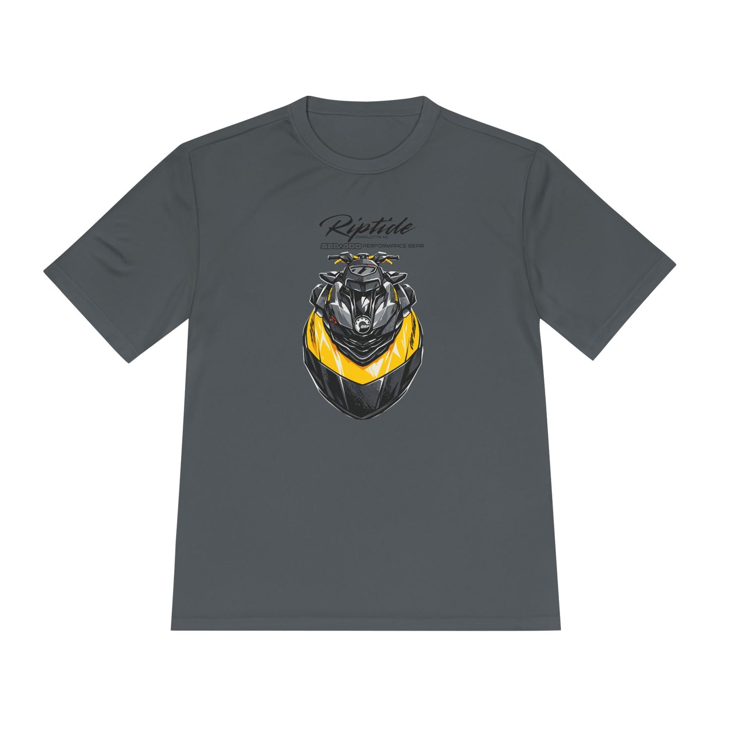 Riptide RXPX Millenium Yellow  Graphic Tee — Moisture-Wicking Performance Shirt