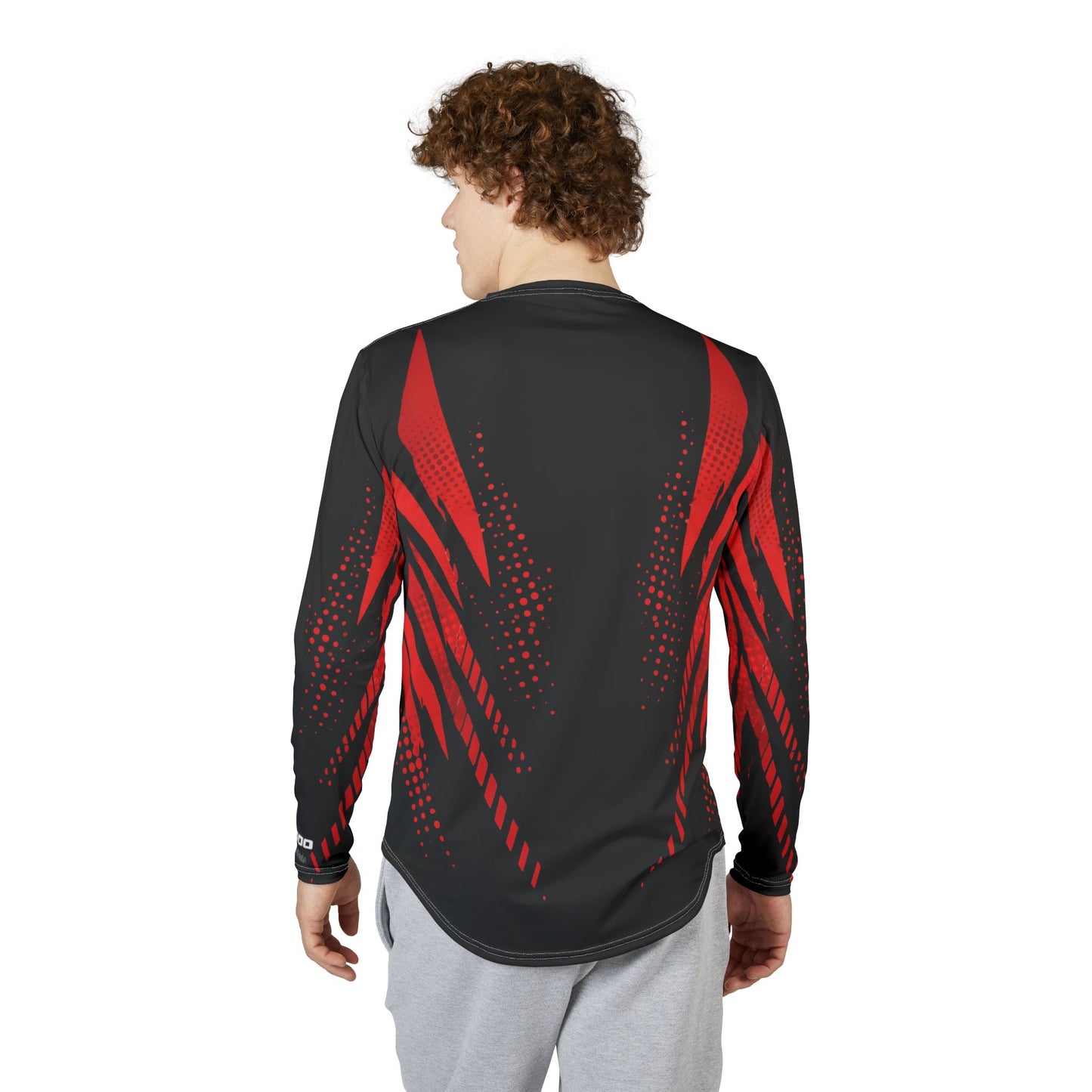 Men's SeaDoo X-Team Performance UPF Protection UV Long Sleeve Shirt — Red