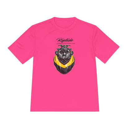 Riptide RXPX Millenium Yellow  Graphic Tee — Moisture-Wicking Performance Shirt