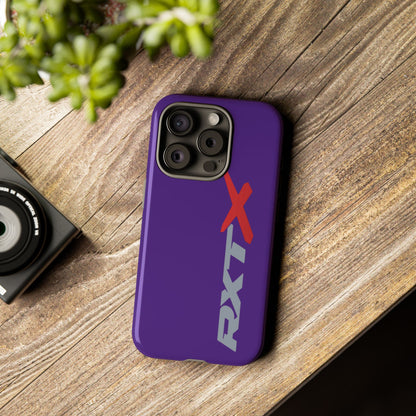 RXTX Tough Phone Case Protective Cover - iPhone Samsung Google Pixel Purple