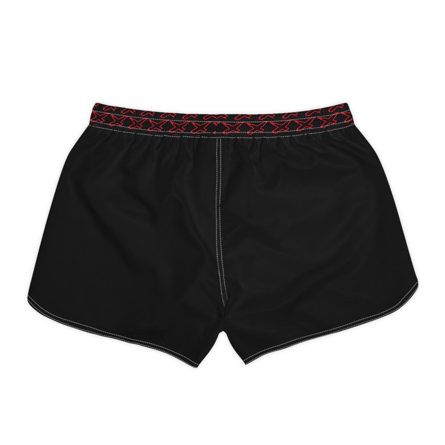 SeaDoo RXTX X-Team Women's Athletic Shorts — Dynamic Stripe Swim Shorts Red