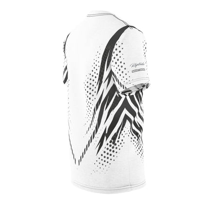SeaDoo GTX X-Team Cyber Racing Dri Fit Tee — Grey & White All-Over Print
