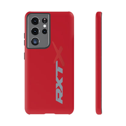 RXTX Tough Phone Case Protective Cover - iPhone Samsung Google Pixel Red