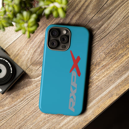 RXPX Tough Phone Case — iPhone Samsung Google Pixel Protective Cover Turquoise