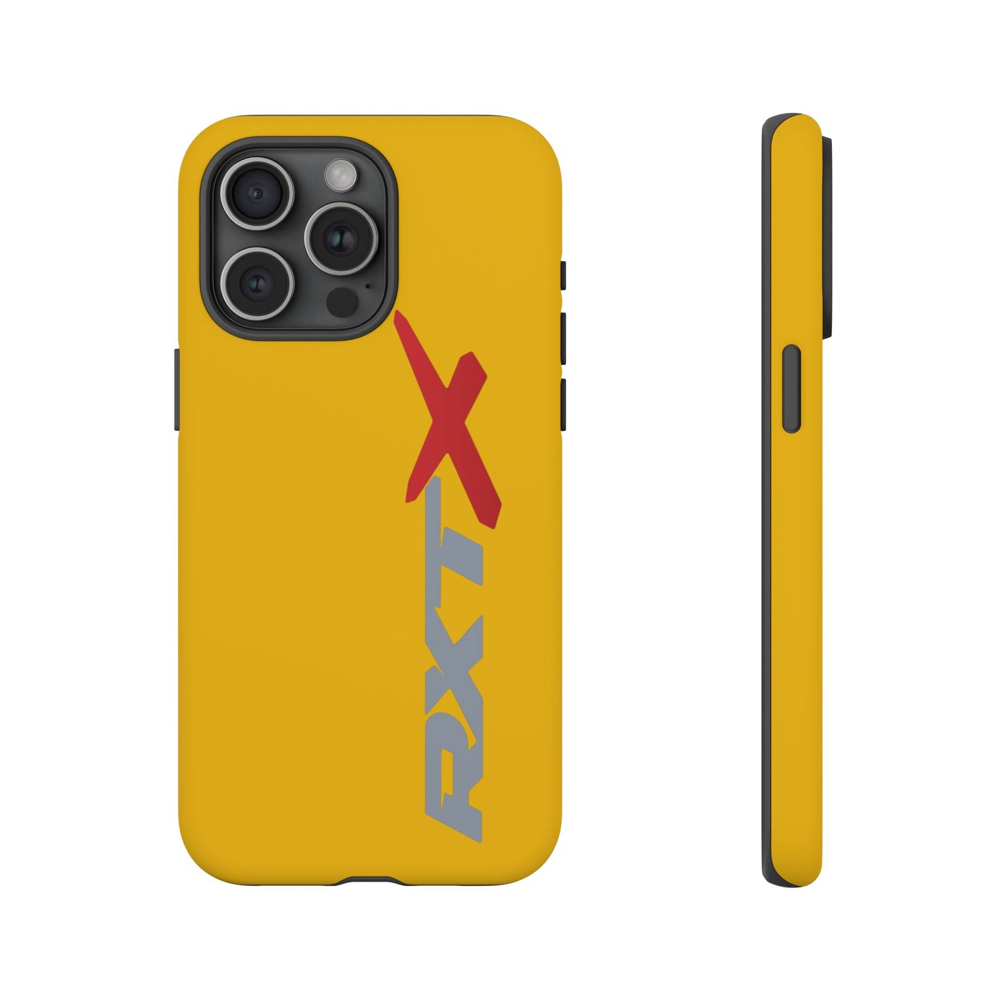 RXTX Tough Phone Case Protective Cover - iPhone Samsung Google Pixel Millenium Yellow