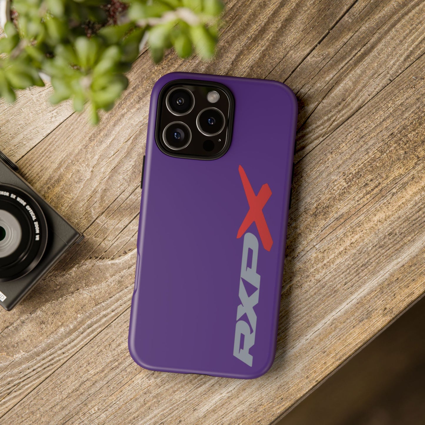 RXPX Tough Phone Case Protective Cover - iPhone Samsung Google Pixel - Purple