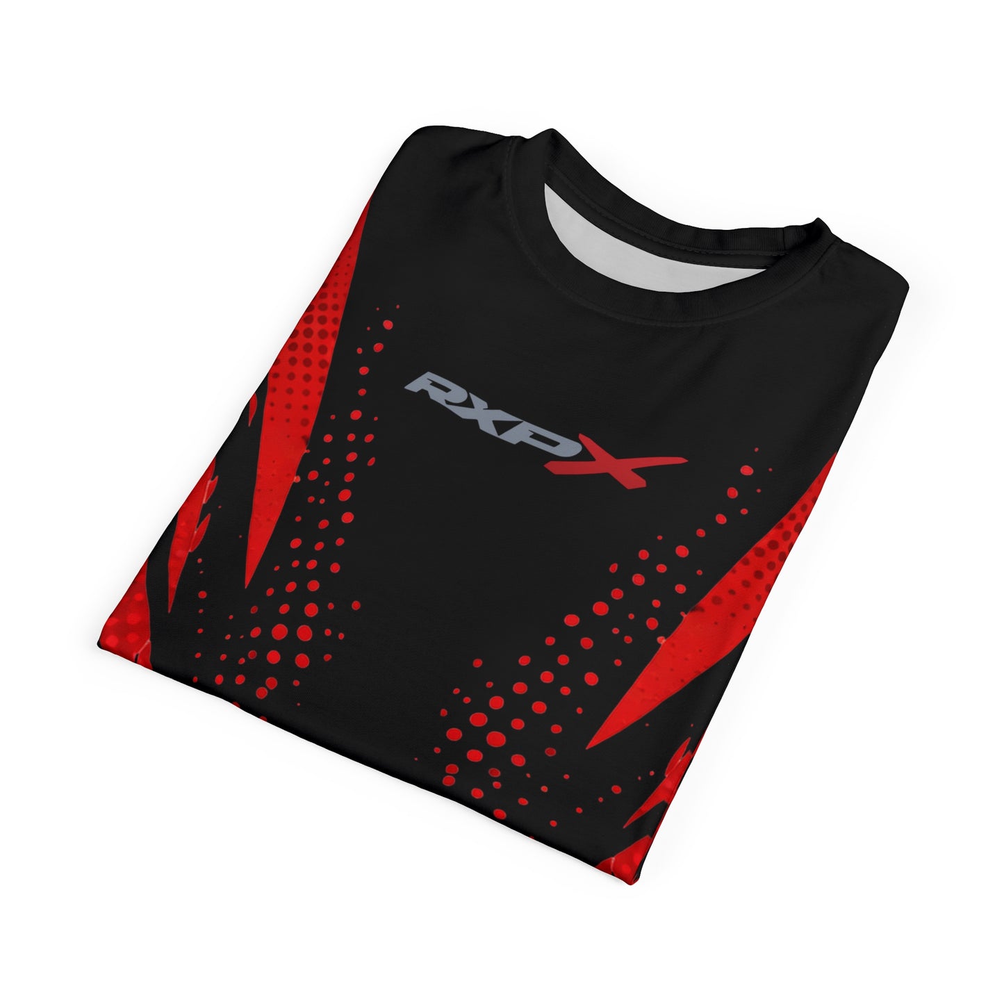 SeaDoo RXPX X-Team Cyber Racing Dri Fit Tee — Red & Black All-Over Print
