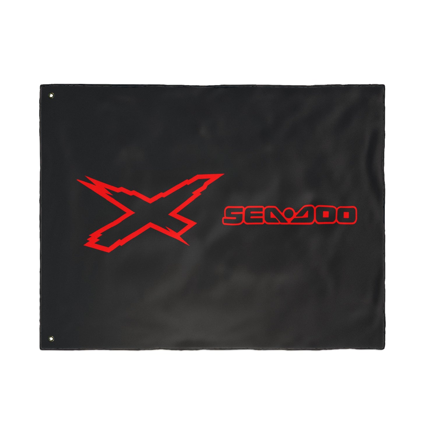 Sea‑Doo X-Team Performance Flag — Double‑Sided Red Watersports Banner