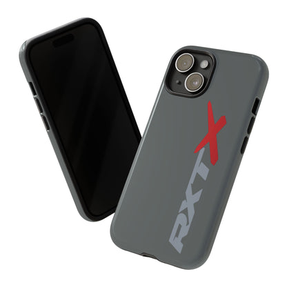 RXTX Tough Phone Case Protective Cover - iPhone Samsung Google Pixel -Dark Grey