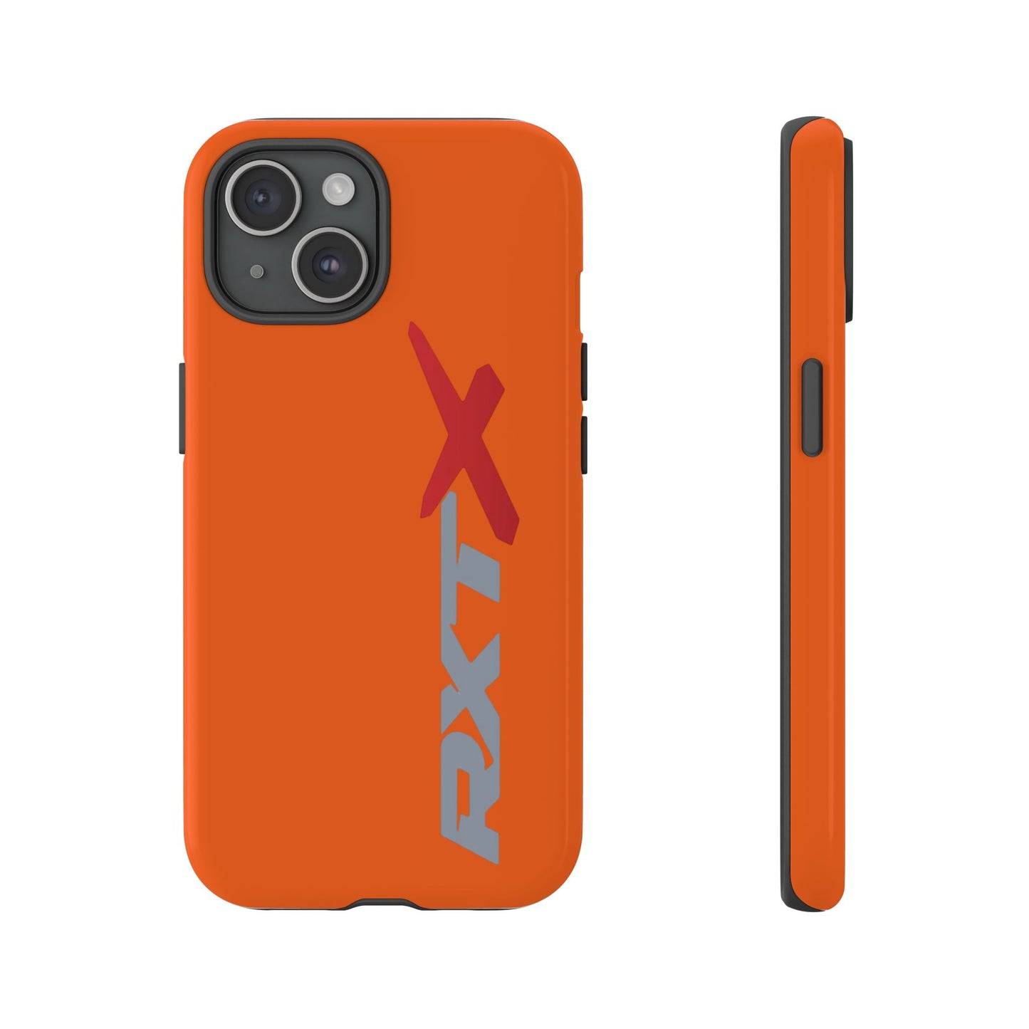 RXTX Tough Phone Case Protective Cover - iPhone Samsung Google Pixel Orange