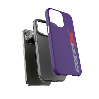 RXPX Tough Phone Case Protective Cover - iPhone Samsung Google Pixel - Purple