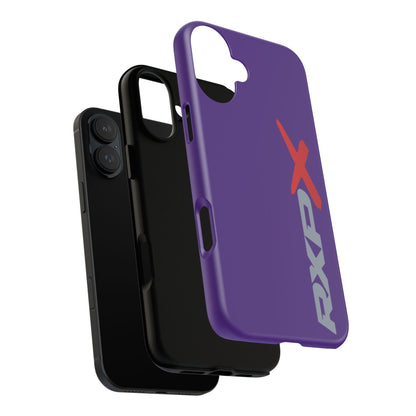 RXPX Tough Phone Case Protective Cover - iPhone Samsung Google Pixel - Purple