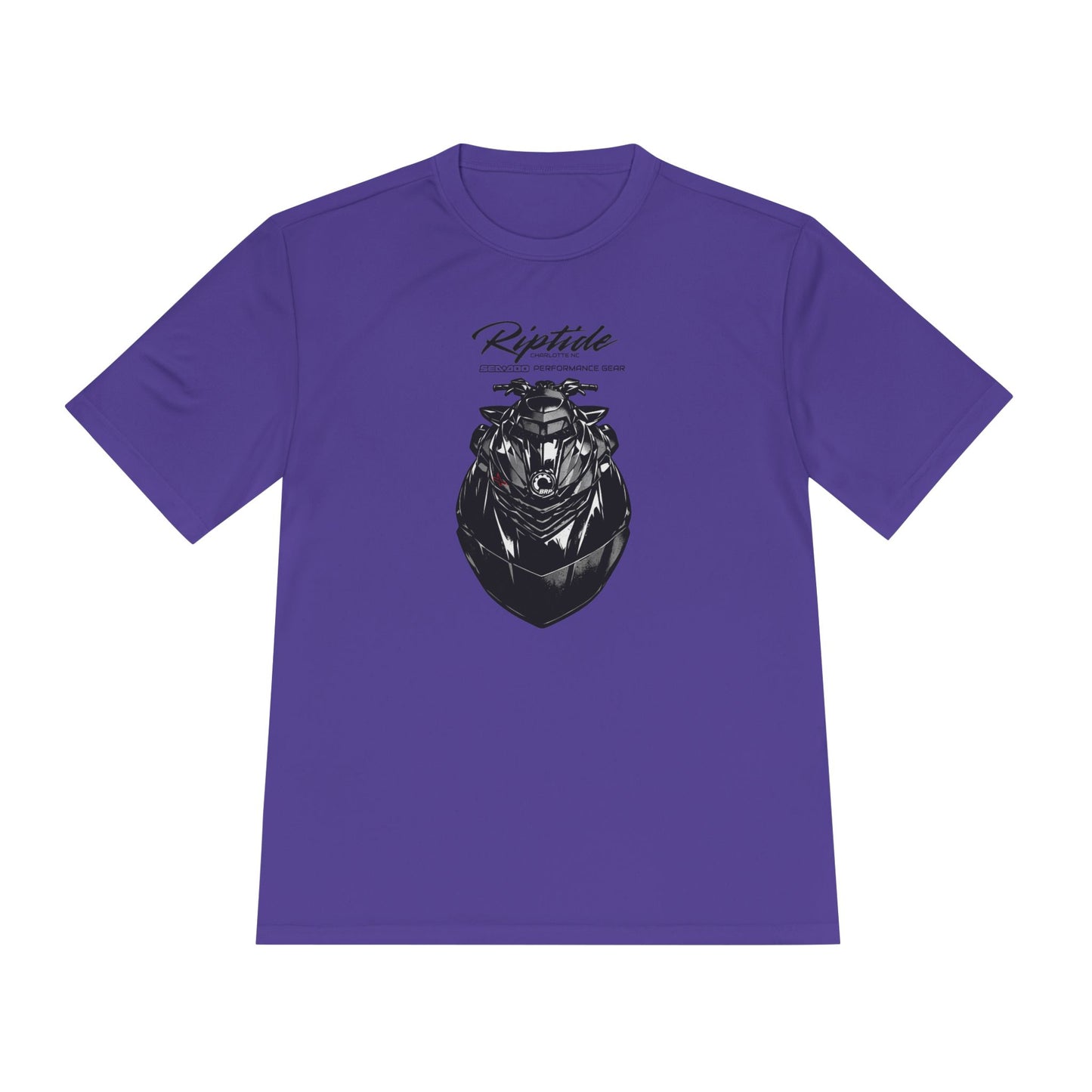 Riptide RXPX Black Out Graphic Tee — Moisture-Wicking Performance Shirt