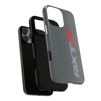 RXTX Tough Phone Case Protective Cover - iPhone Samsung Google Pixel -Dark Grey