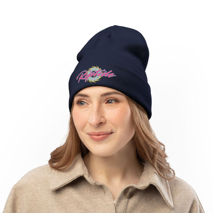 Riptide Knit Beanie — Embroidered Winter Hat