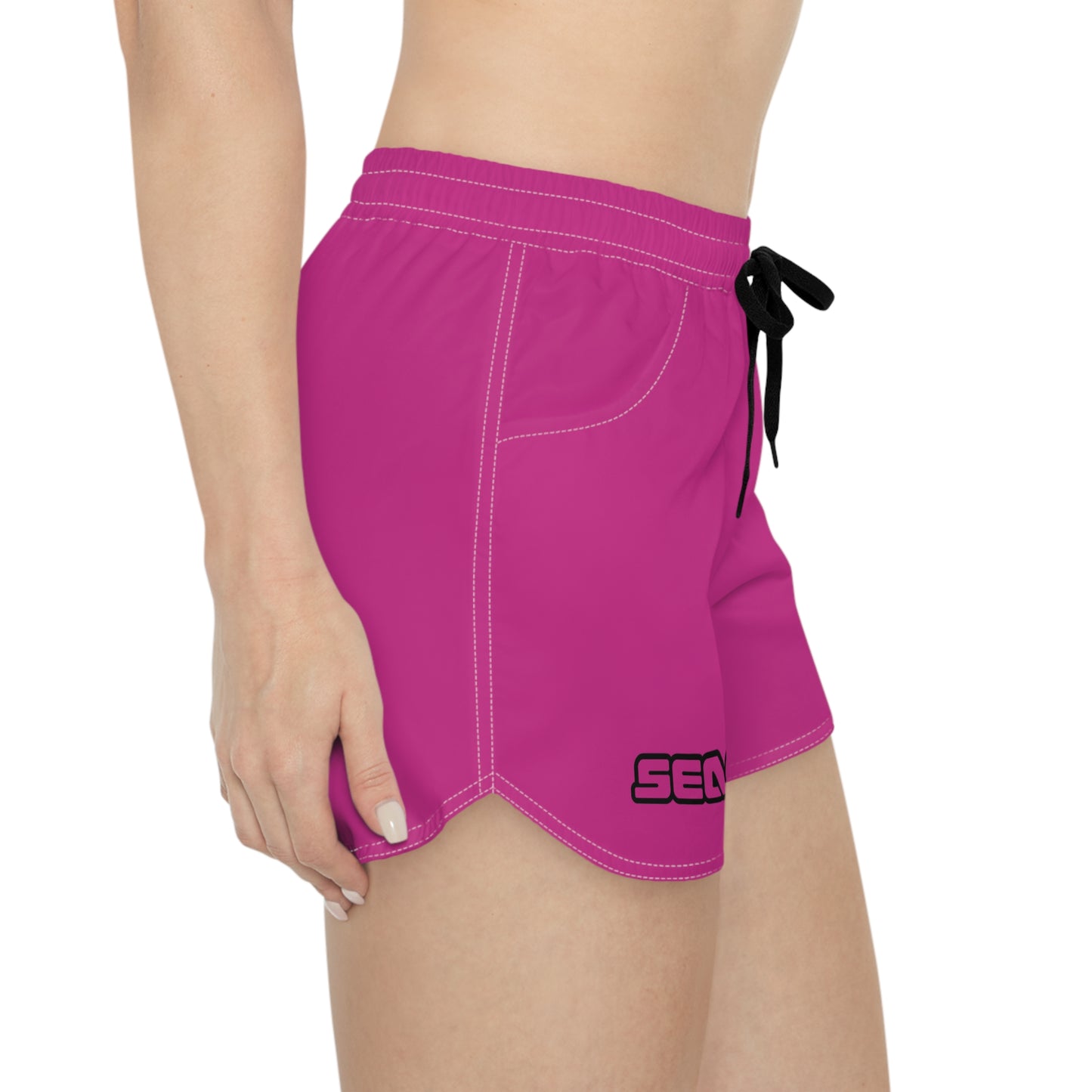 SeaDoo Performance Swim Shorts Women's Beach Riding Shorts Pink