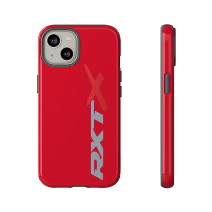 RXTX Tough Phone Case Protective Cover - iPhone Samsung Google Pixel Red