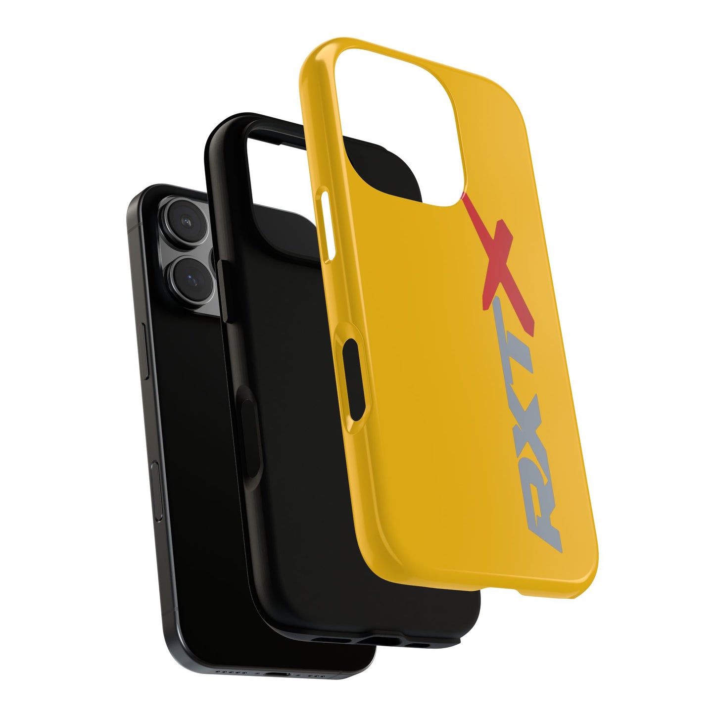 RXTX Tough Phone Case Protective Cover - iPhone Samsung Google Pixel Millenium Yellow