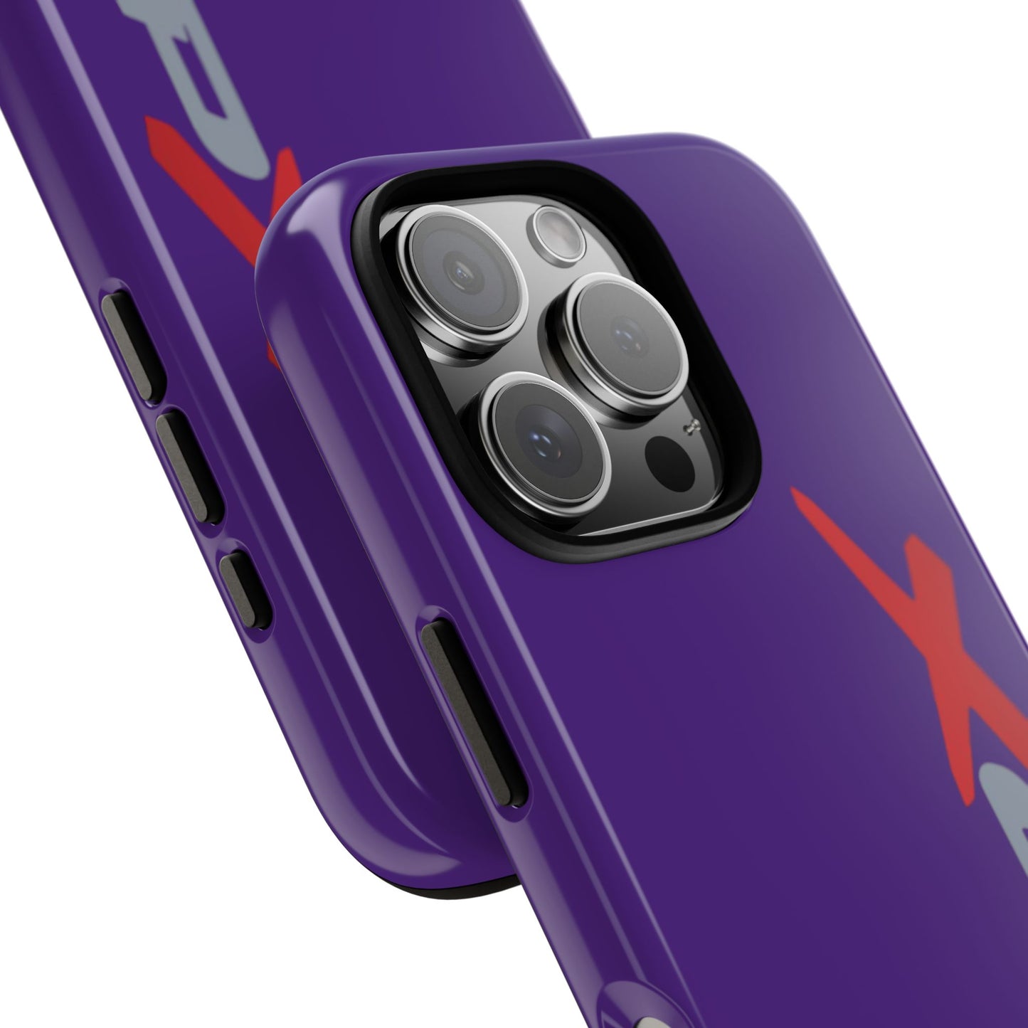 RXPX Tough Phone Case Protective Cover - iPhone Samsung Google Pixel - Purple