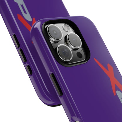 RXPX Tough Phone Case Protective Cover - iPhone Samsung Google Pixel - Purple