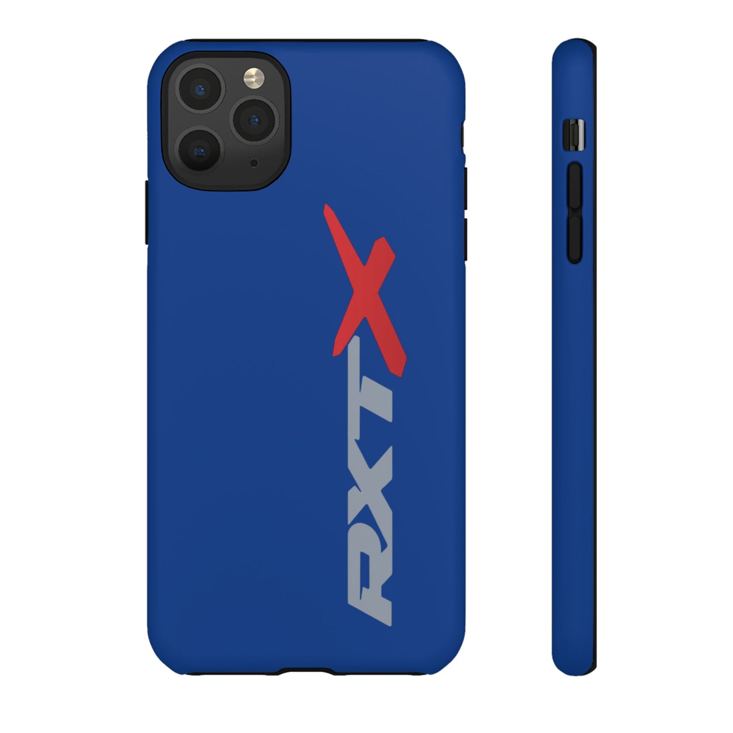 RXTX Tough Phone Case Protective Cover - iPhone Samsung Google Pixel Dark Blue