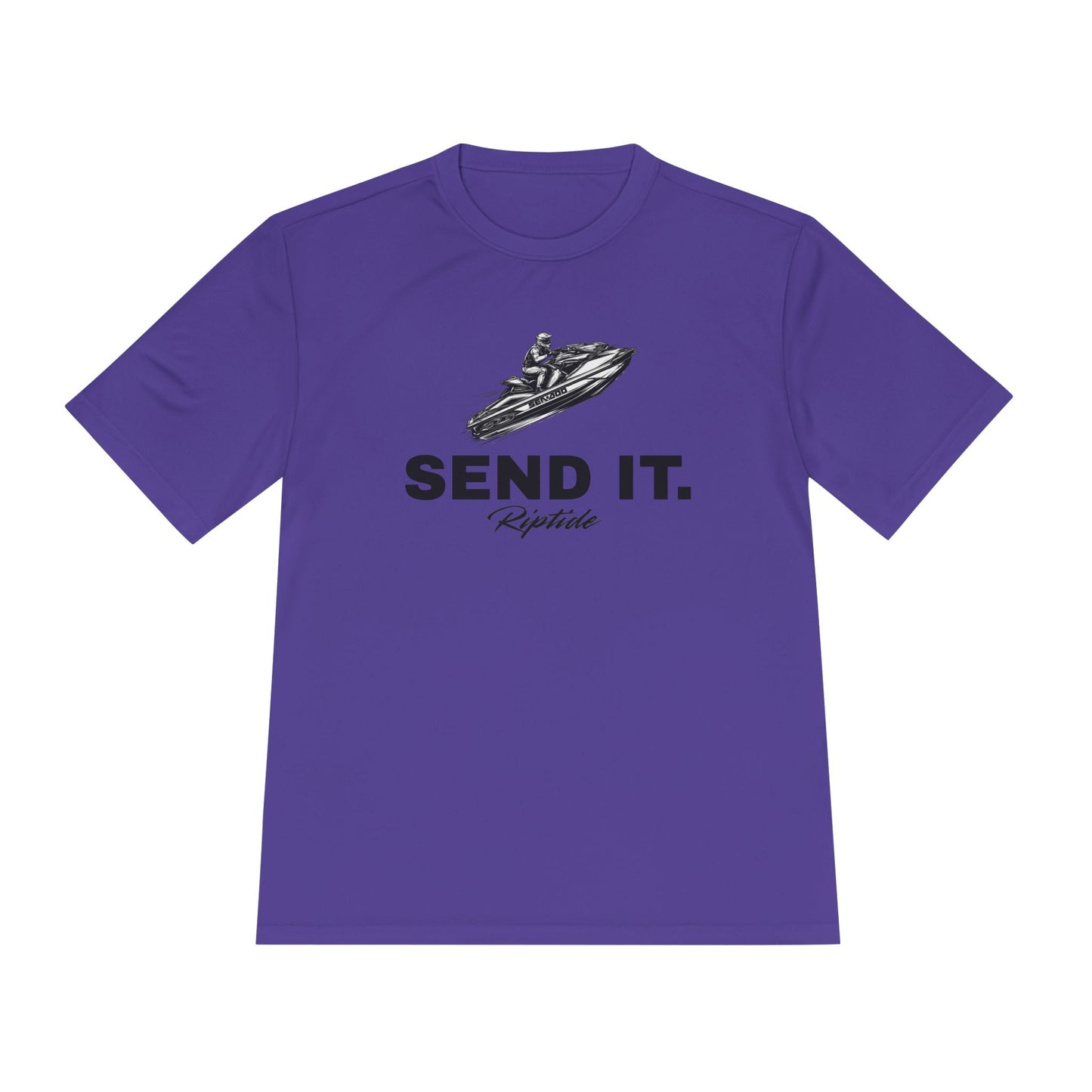 Riptide Send It Performance Dri Fit Tee — Moisture‑Wicking Athletic Shirt