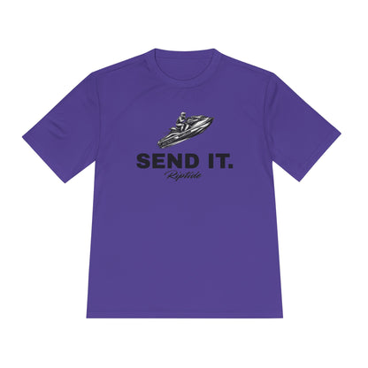 Riptide Send It Performance Dri Fit Tee — Moisture‑Wicking Athletic Shirt