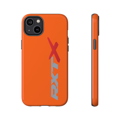 RXTX Tough Phone Case Protective Cover - iPhone Samsung Google Pixel Orange