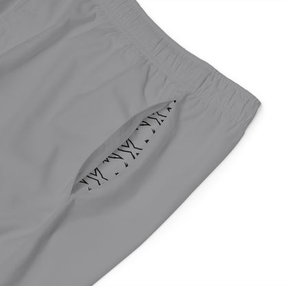 Men's X-Team Performance Board Shorts — Beach Swim Trunks Grey