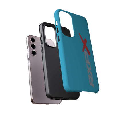 RXPX Tough Phone Case — iPhone Samsung Google Pixel Protective Cover Turquoise