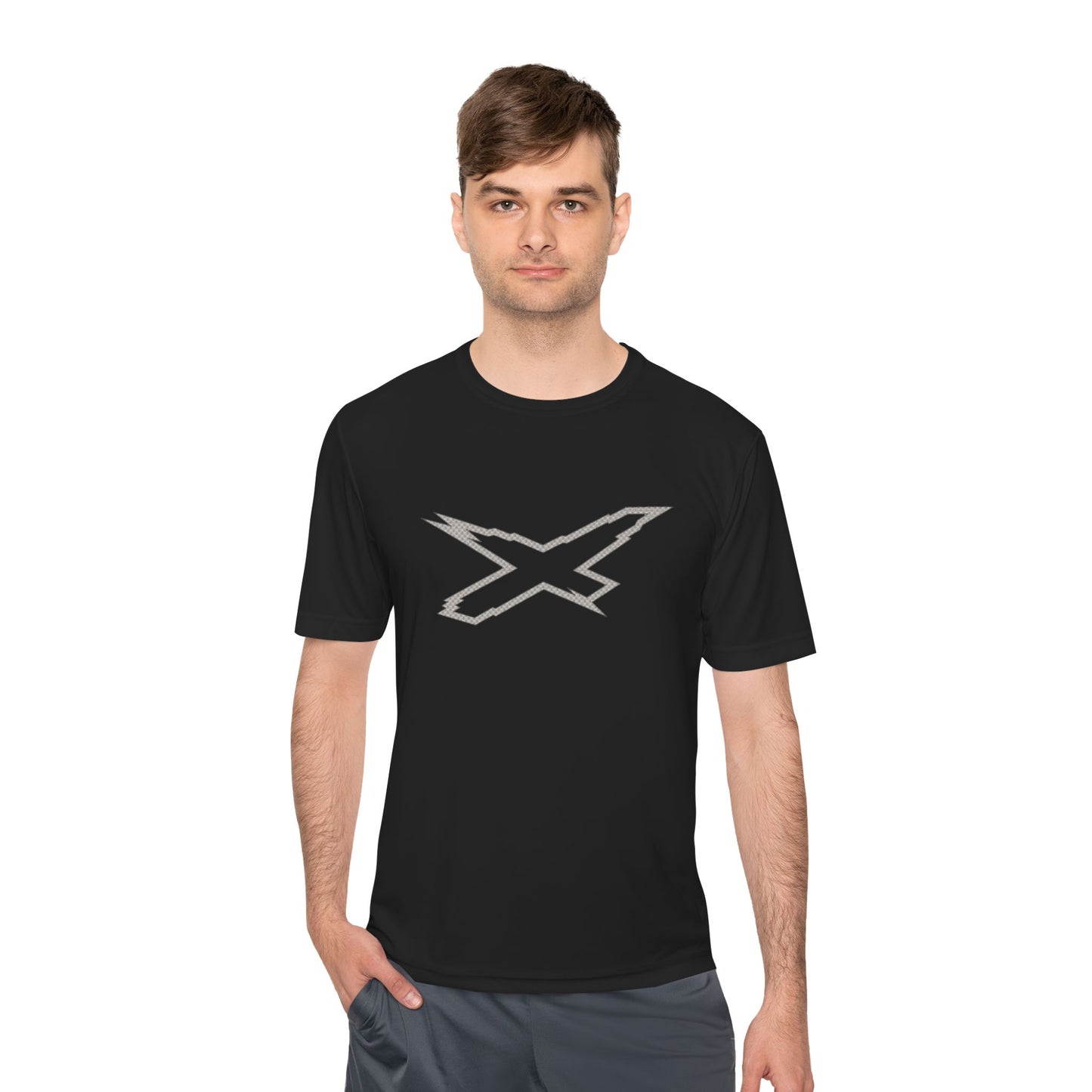Riptide X-Team Performance Dri Fit Tee — Moisture‑Wicking Athletic Shirt Steel Plate
