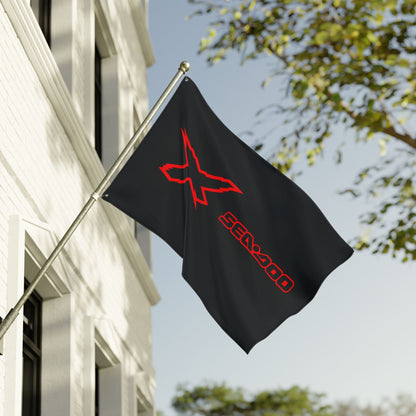 Sea‑Doo X-Team Performance Flag — Double‑Sided Red Watersports Banner