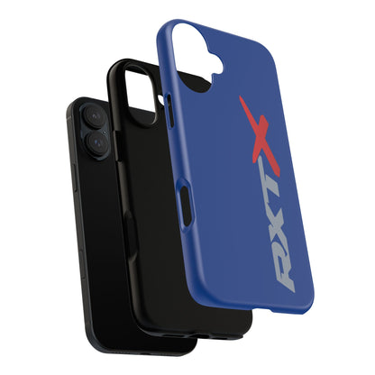 RXTX Tough Phone Case Protective Cover - iPhone Samsung Google Pixel Dark Blue